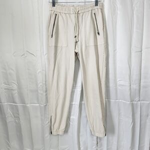 Athleta Size 2 Cream Jogger Pants